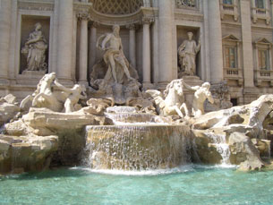 Trevi Fountain by day