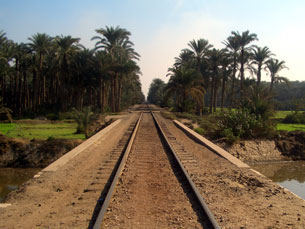 On the overnight train to Aswan