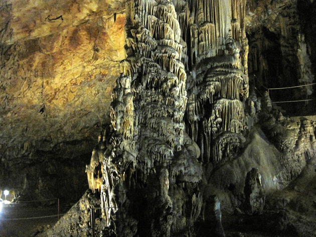 Inside Vranjaca Cave