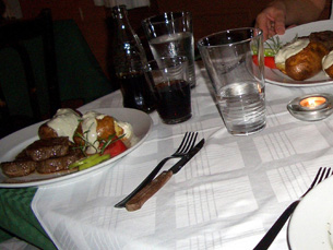 Steak at Kor Cafe - yum