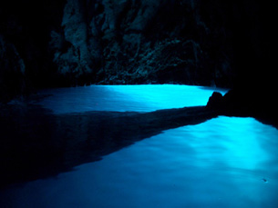 Bisevo island's Blue Cave - awesome!