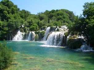 So many beautiful waterfalls in Krka National Park