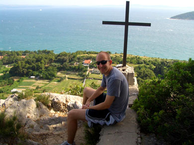 View of Meje atop Marjan Hill
