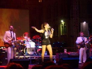 Severina Concert on Riva in Split, Croatia
