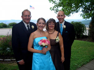 Dad, Mom, Julie and Jay in Mt. Echo Park
