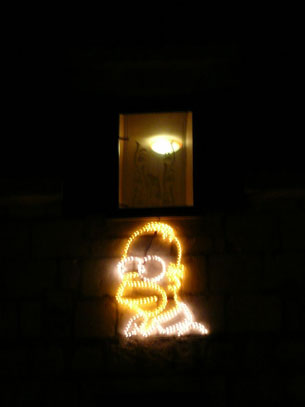 My favorite Christmas light!!
