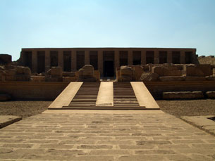 The temples at Abydos