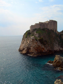 Adriatic Sea from the Dubrovnik city walls