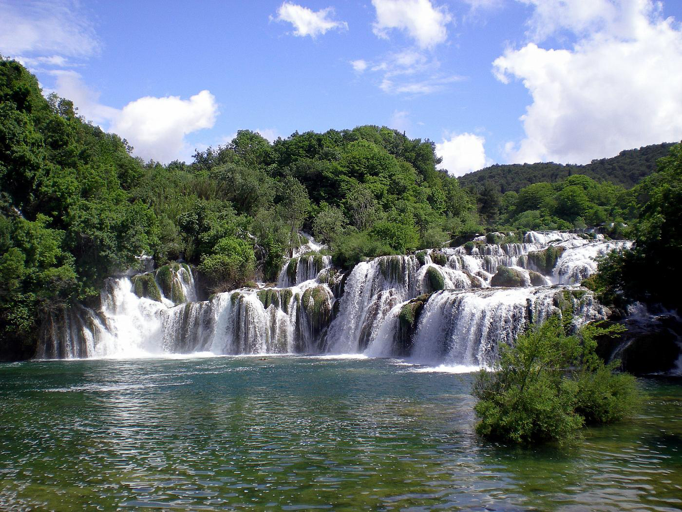 Krka Falls - One week earlier