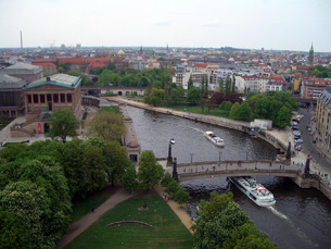 View from the Berliner Dom cupola